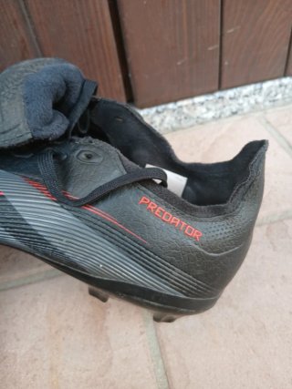 Scarpe Calcio Adidas Predator Nero Rosse