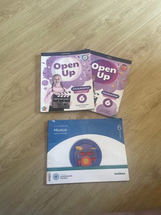 Libros de texto de inglés esto de primaria