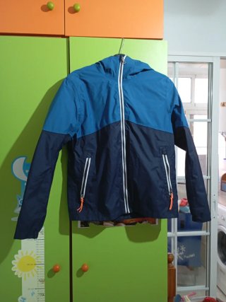 Chaqueta cortavientos impermeable Tribord T12/13 a