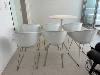 Sillas Pedrali Gliss Blancas