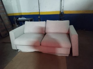 Sofá Cama gris Tela