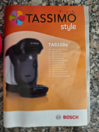 Cafetera Tassimo Bosch Style Roja