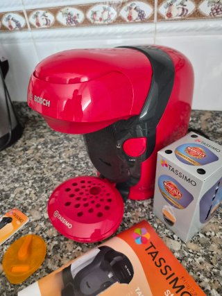 Cafetera Tassimo Bosch Style Roja