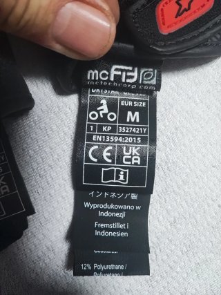 Traje de moto completo talla l
