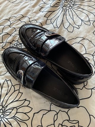 Zapatos negros charol Catwalk