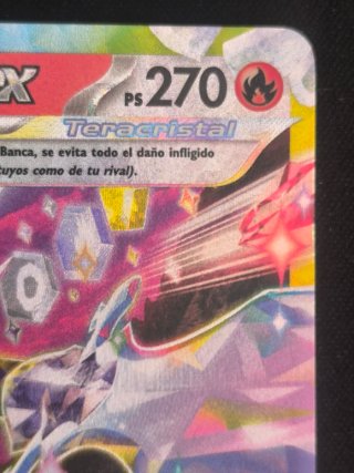 Carta Pokémon Ceruledge EX Teracristal Español