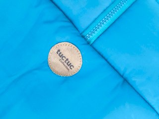 Saco Tuc Tuc invierno universal silla bebé azul.