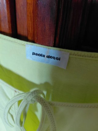 Maglia manica lunga verde Paola Dotti vintage
