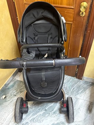 Silla de coche para bebé negra