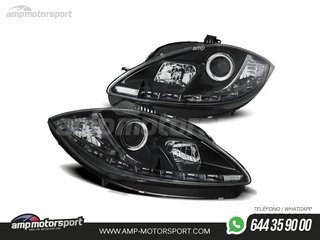 FAROS DELANTEROS LUZ DIURNA LED PARA SEAT LEON / ALTEA 1P