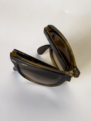 Occhiali Ray-Ban Folding Wayfarer Tartarugati