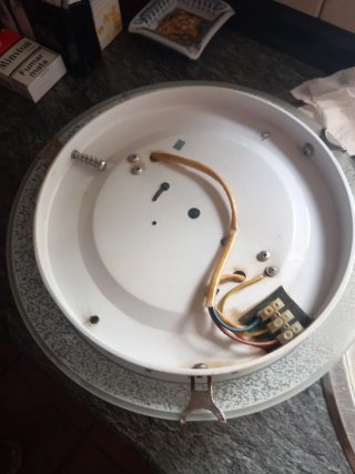 Plafón de techo decorado