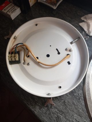 Plafón de techo decorado