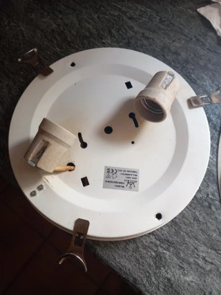 Plafón de techo decorado