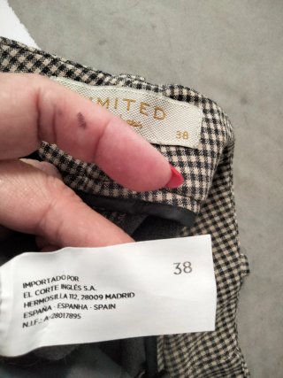 Pantalón Limited Talla 38 Mujer