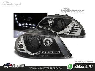 FAROS DELANTEROS LUZ DIURNA LED PARA SEAT IBIZA / CORDOBA 6L