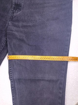 Jeans Oklahoma Tg.52 W38 Uomo Grigio Scuro Antrac.