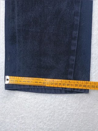 Jeans Oklahoma Tg.52 W38 Uomo Grigio Scuro Antrac.