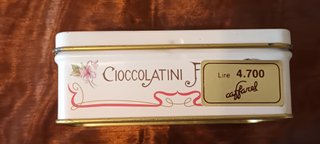 Rara Scatola Latta Vintage Cioccolatini Caffarel