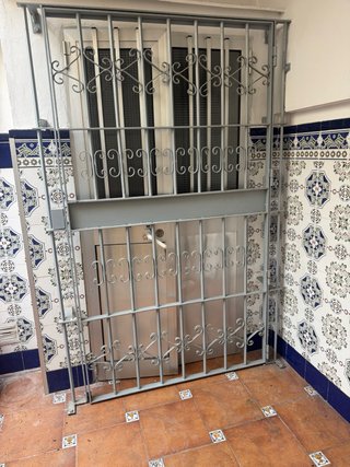 Rejas de patio metálicas