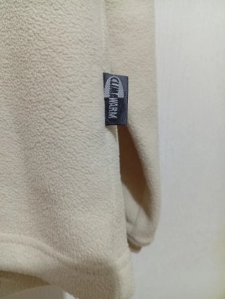 Forro polar vintage Adidas beige Talla M oversize