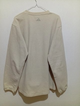 Forro polar vintage Adidas beige Talla M oversize