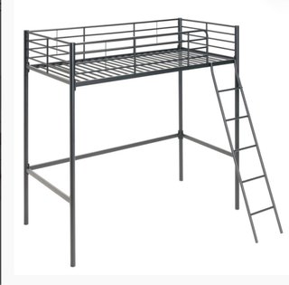 Litera metálica gris nueva