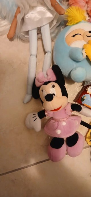 Set giochi bambole e peluche