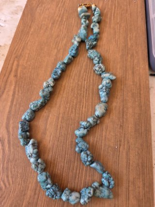 Collana pietre naturali turchesi