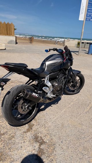 Yamaha MT-07 2014 Negra/Gris
