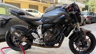 Yamaha MT-07 2014 Negra/Gris