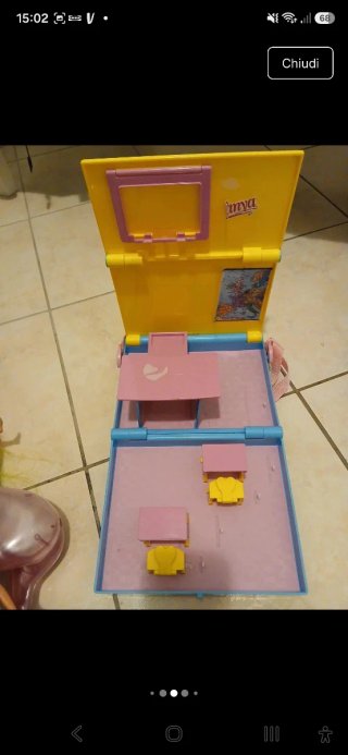 Set giochi bambole e unicorno