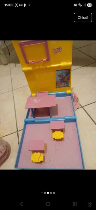 Set giochi bambole e unicorno