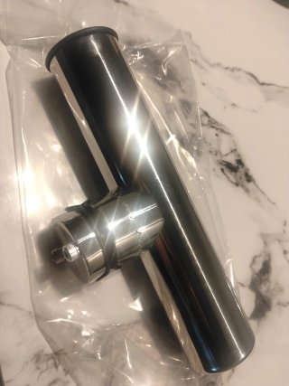 Cañero para embarcación de acero inoxidable