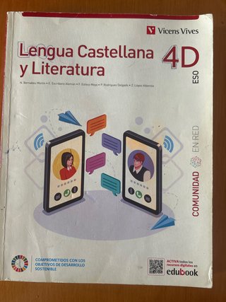 Libro Lengua castellana y Literatura 4D ESO