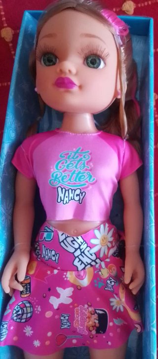 Muñecas Nancy Cool Vibes Rubia y Morena Caja
