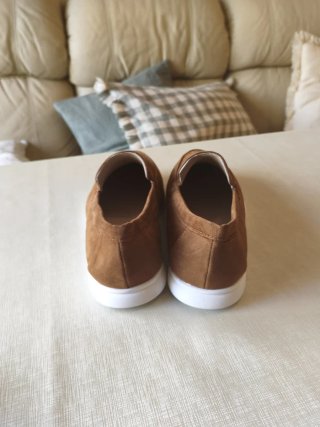 Mocasines marrones de ante
