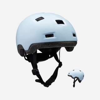 Pack Patinete Oxelo Scooter Niños MID 5 Azul + Casco Niños
