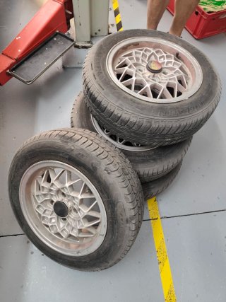 Llantas BBS clásicas Seat 600, 850, 124