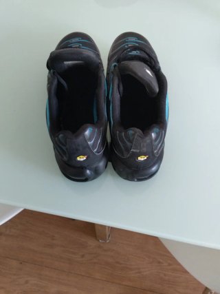 Nike TN Air Zapatillas Negras y Turquesa