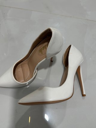 Tacones blancos Shein talla 38