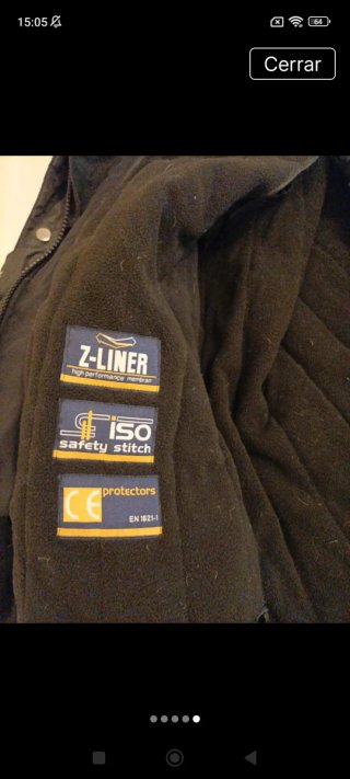 Chaqueta Moto Zliner con Protecciones y Forro