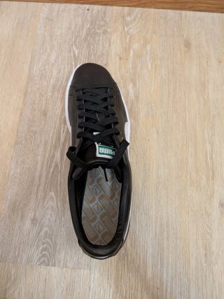 Zapatillas Puma Basket Negras Hombre