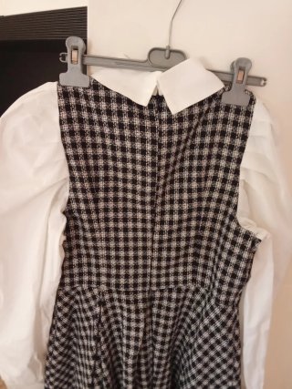 Vestido rojo de otoño y 2 variados