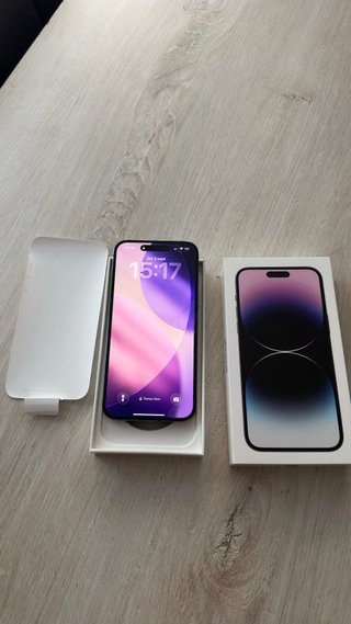 iPhone 14 Pro Max Negro/Morado