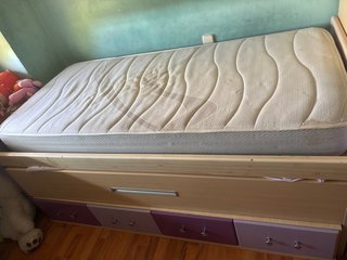 Cama nido de madera dos camas de 90