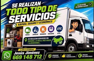 Recogida y limpieza de locales, naves, etc