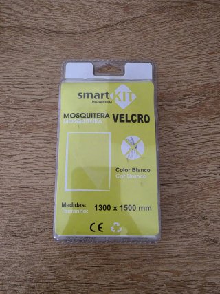 Mosquitera Velcro Blanca 130x150cm