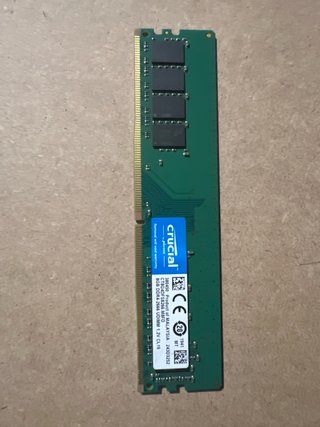 Crucial 8GB DDR4 2666MHz Módulo de Memoria RAMd