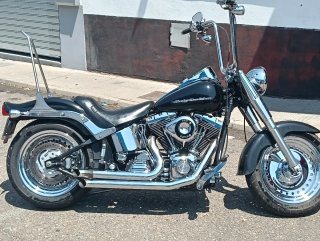 Harley Davidson Softail Negra
